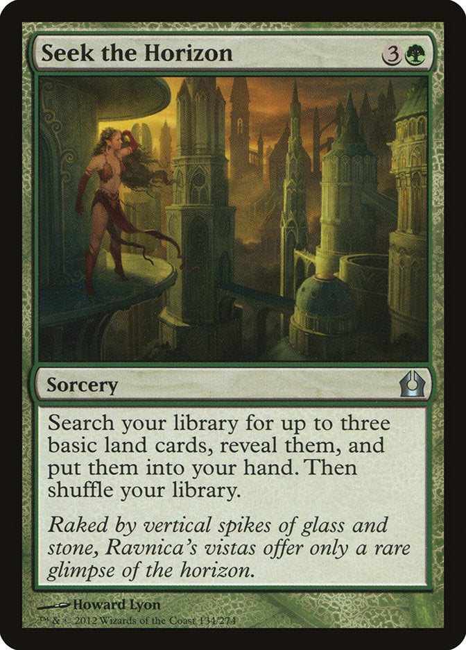 Card Scan of Seek the Horizon | RTR