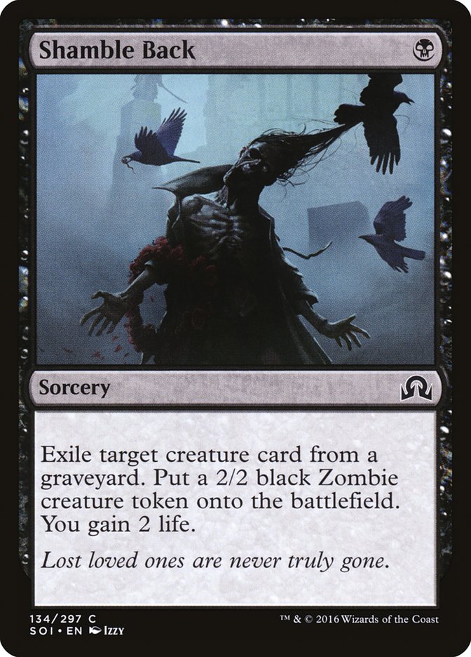 Card Scan of Shamble Back | SOI
