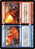 Card Scan of Turn // Burn | DGM