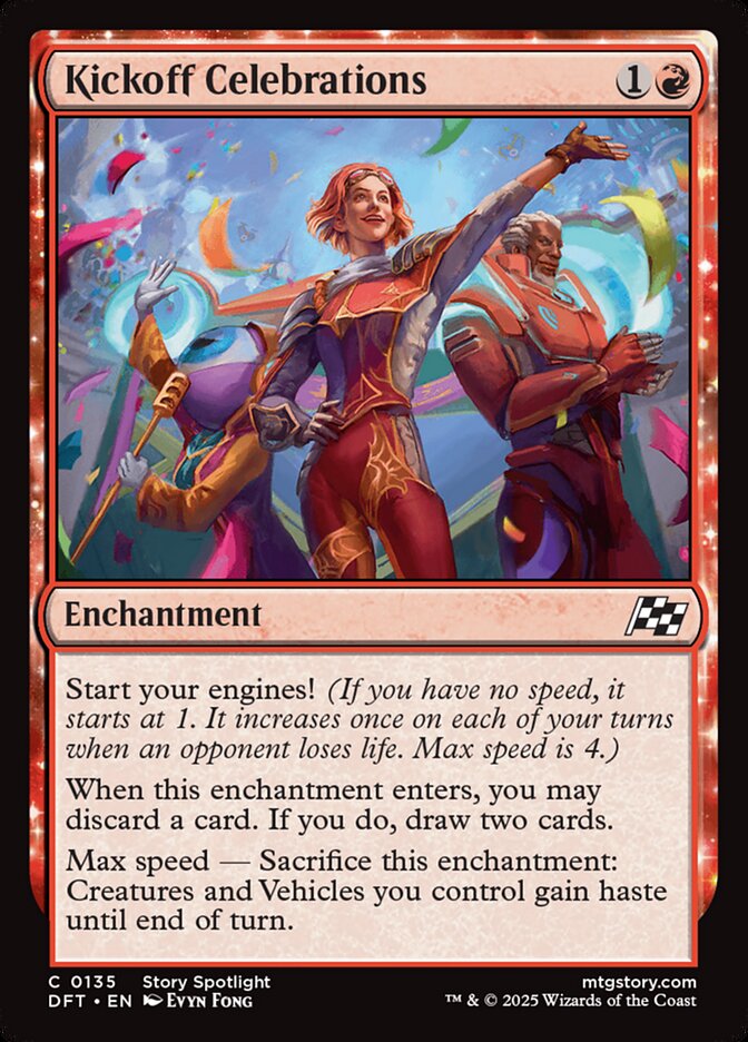 Card Scan of Kickoff Celebrations | DFT