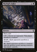 Card Scan of Myrkul's Edict | CLB