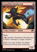 Card Scan of Sarpadian Simulacrum | MH3