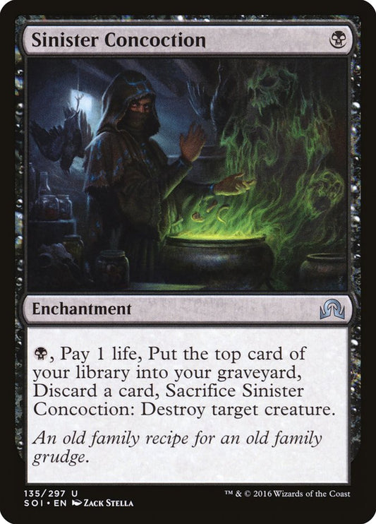 Card Scan of Sinister Concoction | SOI