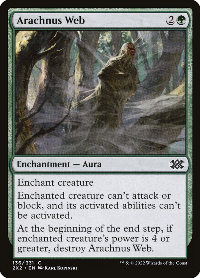 Card Scan of Arachnus Web | 2X2