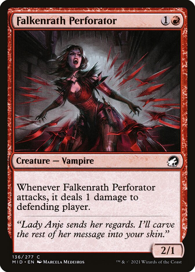 Card Scan of Falkenrath Perforator | MID