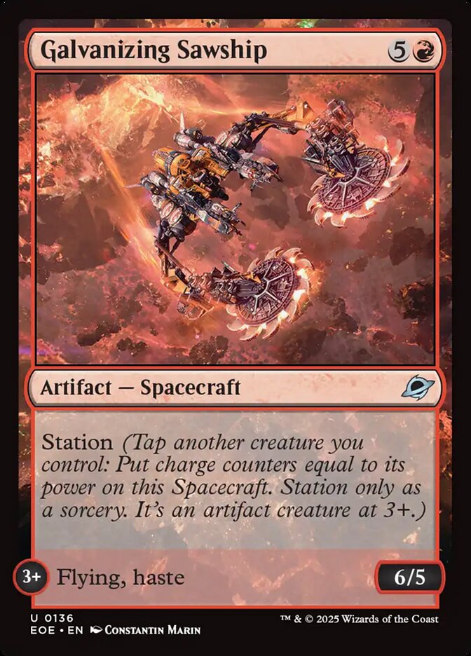 Galvanizing Sawship Card Scan