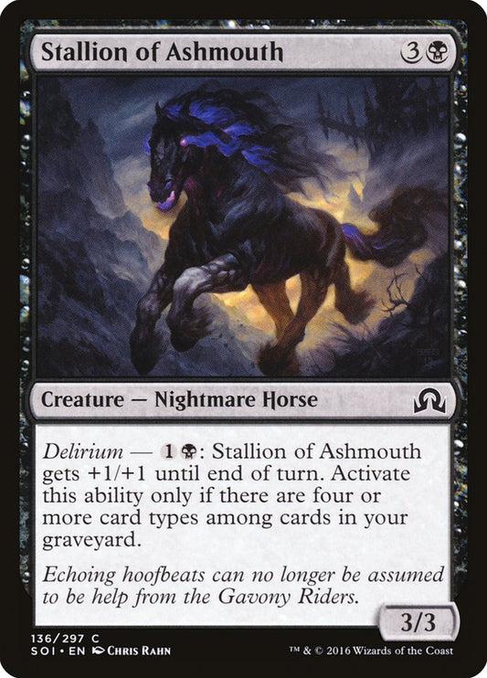 Card Scan of Stallion of Ashmouth | SOI