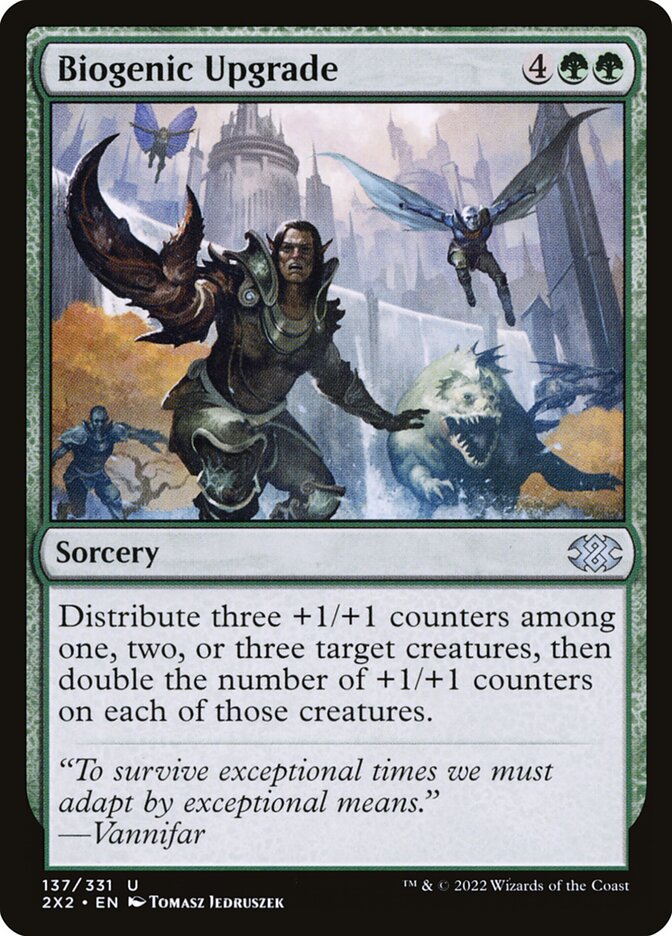 Card Scan of Biogenic Upgrade | 2X2