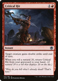 Critical Hit | AFR (Foil)