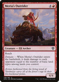 Card Scan of Meria's Outrider | DMU