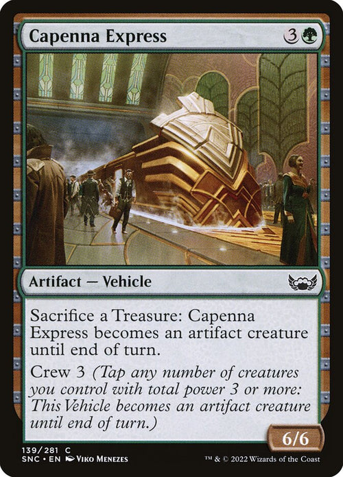 Card Scan of Capenna Express | SNC