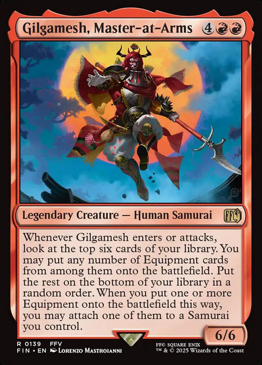 Gilgamesh, Master-at-Arms | FIN