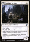 Card Scan of Chaplain of Alms // Chapel Shieldgeist | MID
