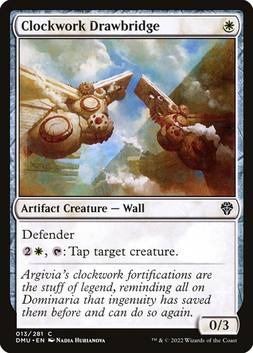Card Scan of Clockwork Drawbridge | DMU