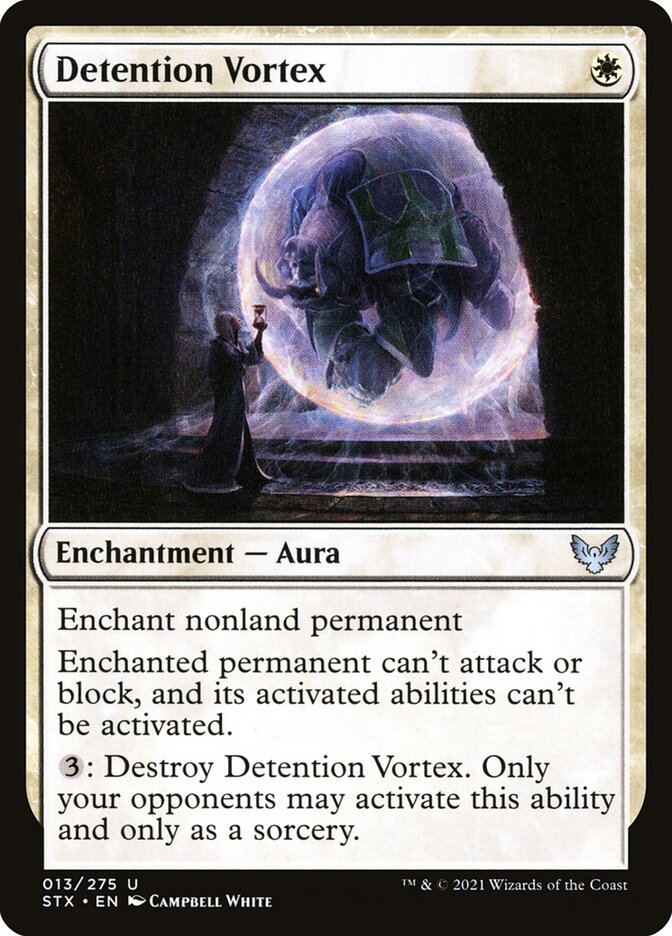 Card Scan of Detention Vortex | STX