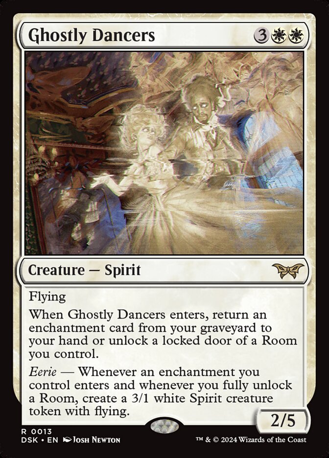 Card Scan of Ghostly Dancers | DSK