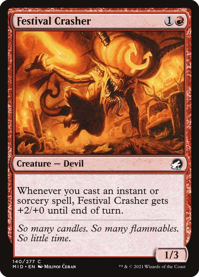 Card Scan of Festival Crasher | MID