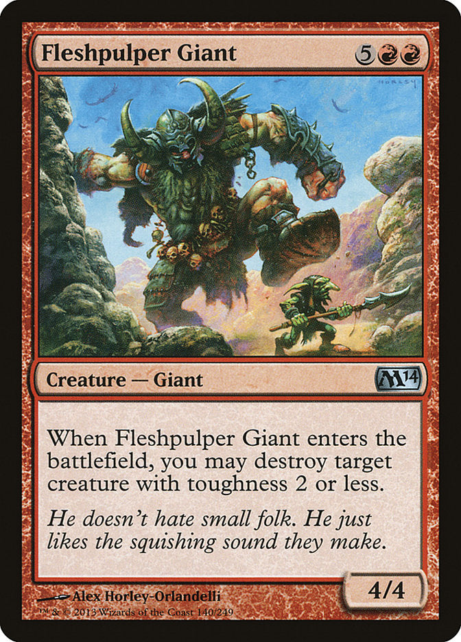 Card Scan of Fleshpulper Giant | M14