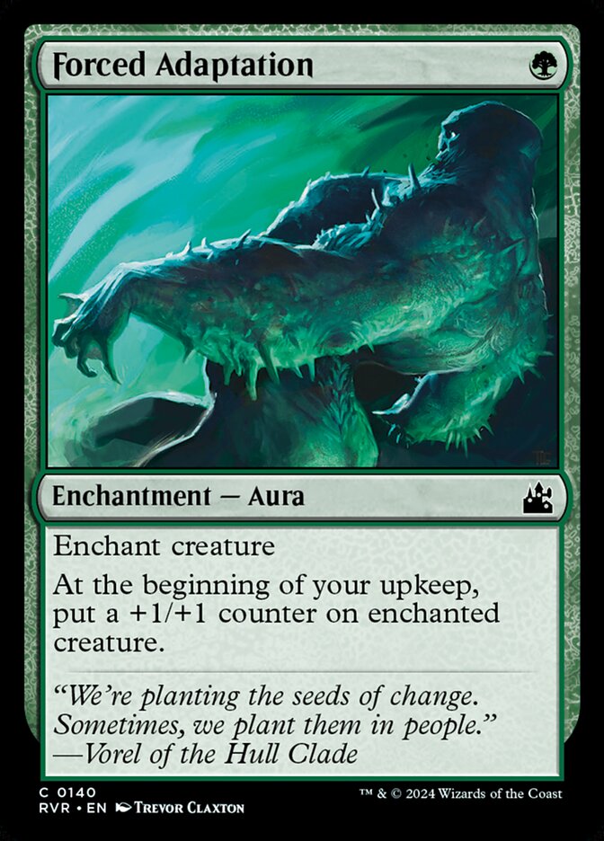 Card Scan of Forced Adaptation | RVR