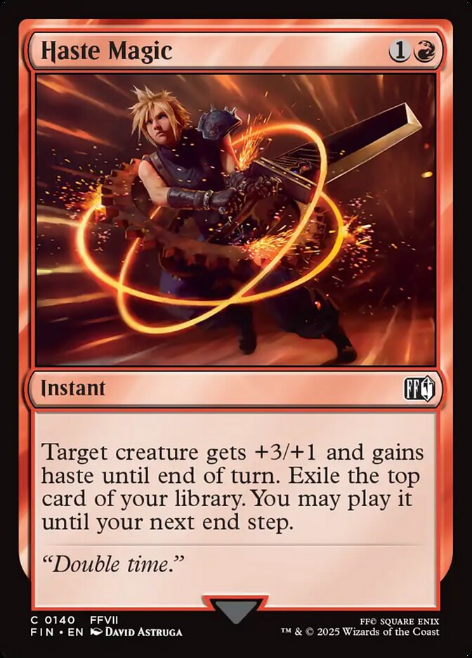 Card Scan of Haste Magic | FIN