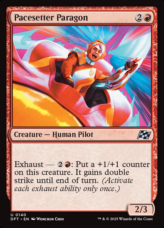 Card Scan of Pacesetter Paragon | DFT