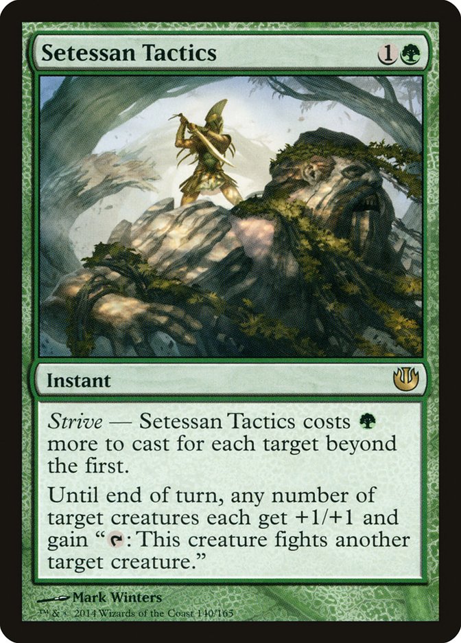Card Scan of Setessan Tactics | JOU