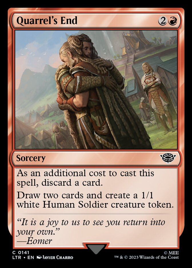 Card Scan of Quarrel's End | LTR