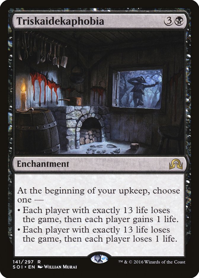 Card Scan of Triskaidekaphobia | SOI
