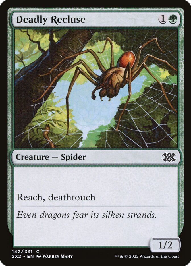 Card Scan of Deadly Recluse | 2X2