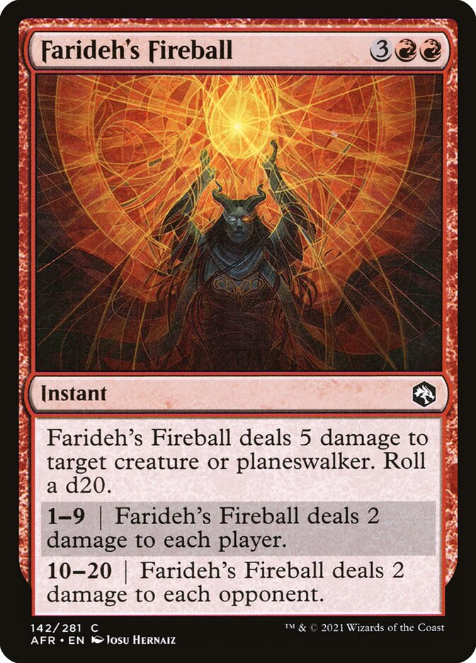 Farideh's Fireball | AFR