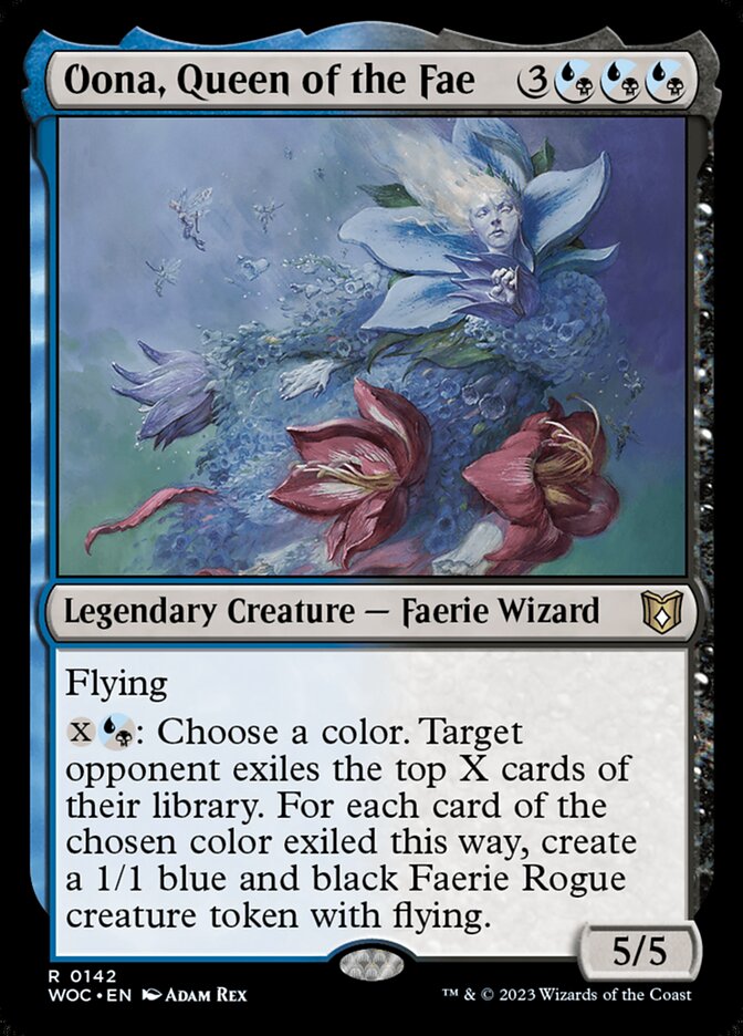 Oona, Queen of the Fae Card Scan