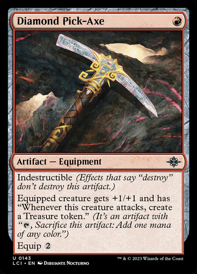 Card Scan of Diamond Pick-Axe | LCI
