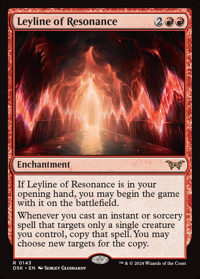 Card Scan of Leyline of Resonance | DSK