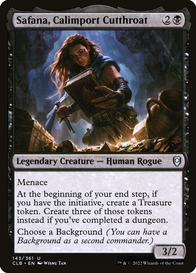 Card Scan of Safana, Calimport Cutthroat | CLB