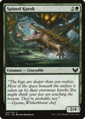Card Scan of Spined Karok | STX