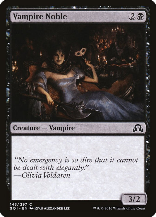 Card Scan of Vampire Noble | SOI