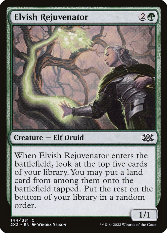 Card Scan of Elvish Rejuvenator | 2X2