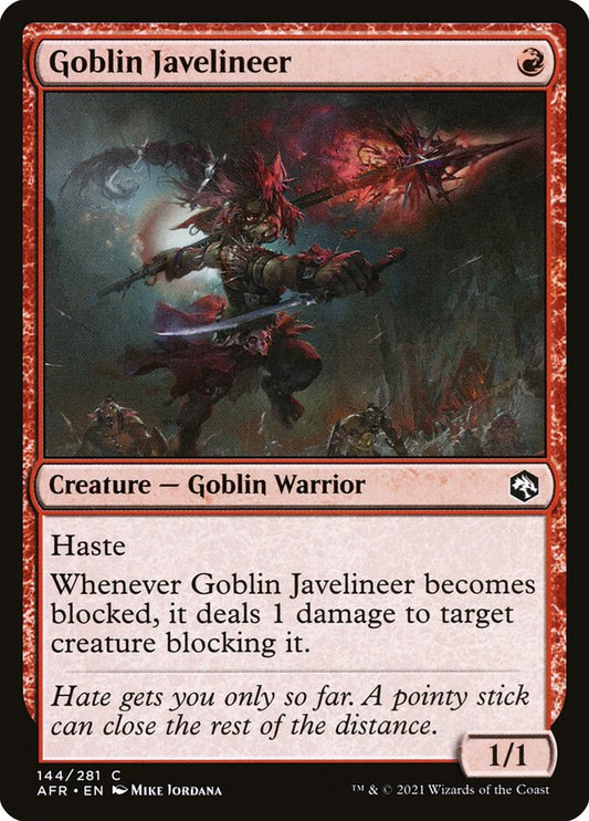Goblin Javelineer | AFR