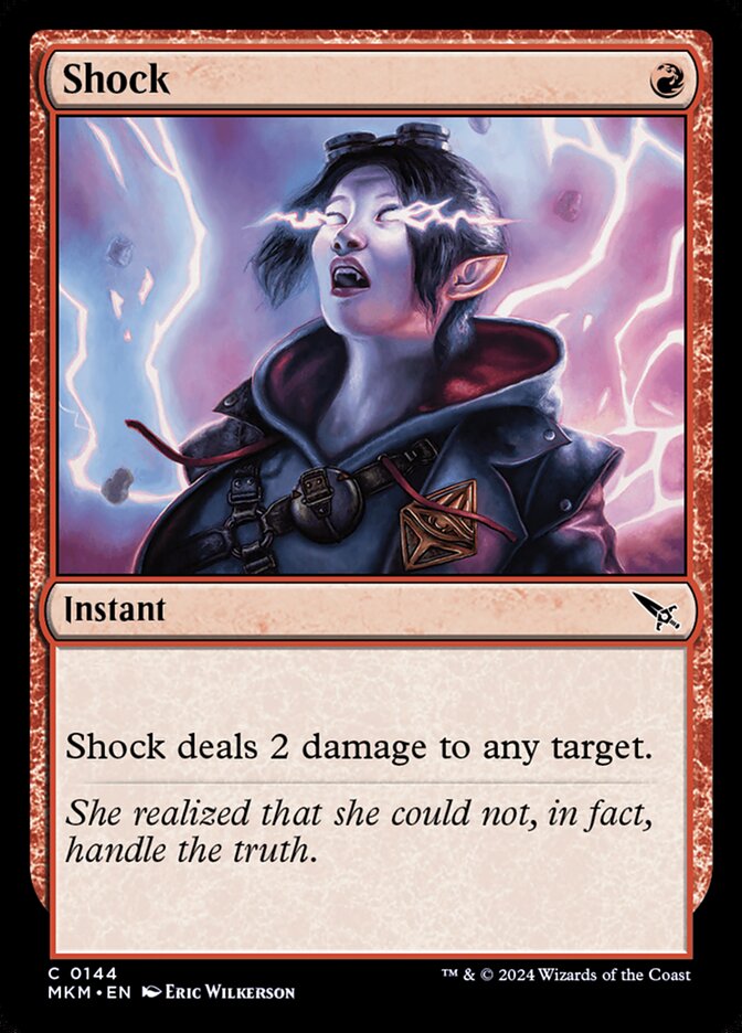 Card Scan of Shock | MKM