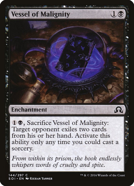 Card Scan of Vessel of Malignity | SOI