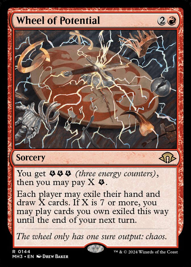 Card Scan of Wheel of Potential | MH3