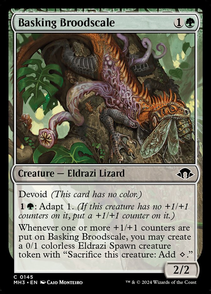 Card Scan of Basking Broodscale | MH3