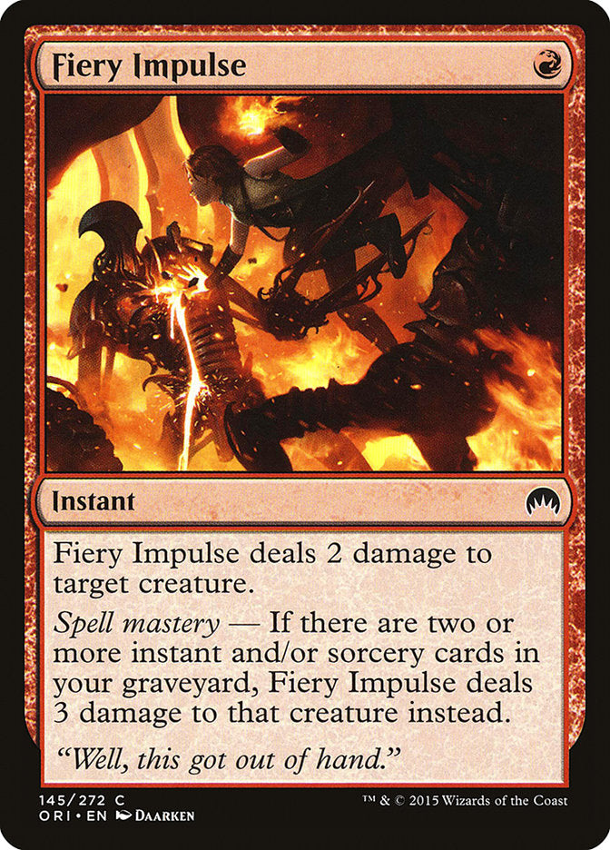 Fiery Impulse | ORI
