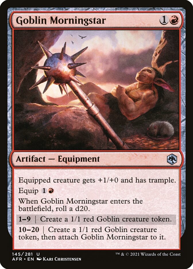 Goblin Morningstar | AFR (Foil)