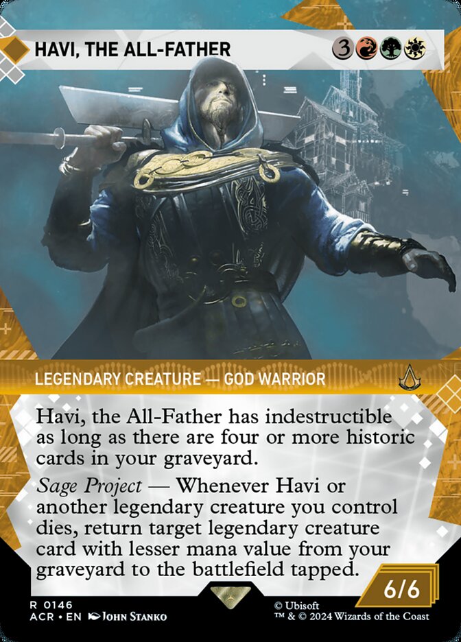 Card Scan of Havi, the All-Father | ACR (Showcase)