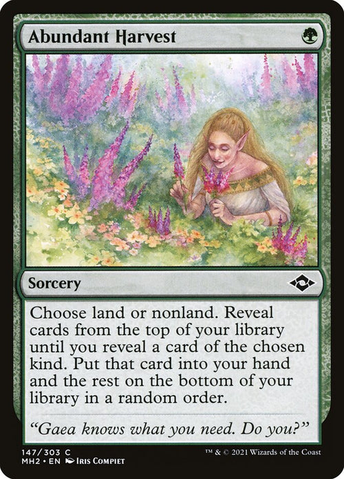 Card Scan of Abundant Harvest | MH2
