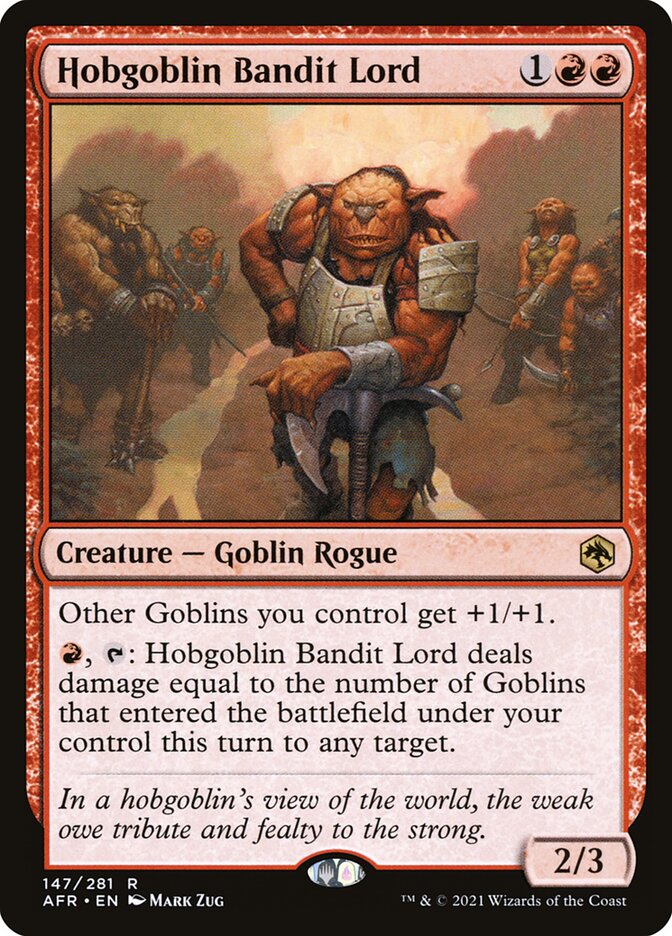 Hobgoblin Bandit Lord | AFR