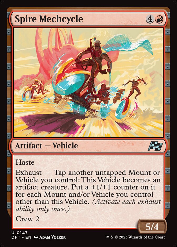 Card Scan of Spire Mechcycle | DFT