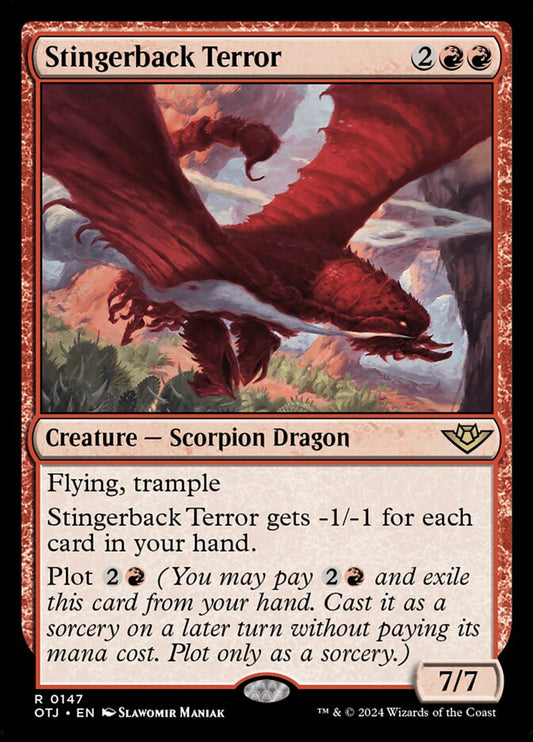 Stingerback Terror | OTJ