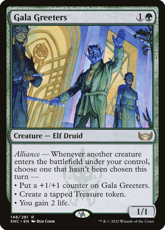 Gala Greeters | SNC (Foil) - Card Scan